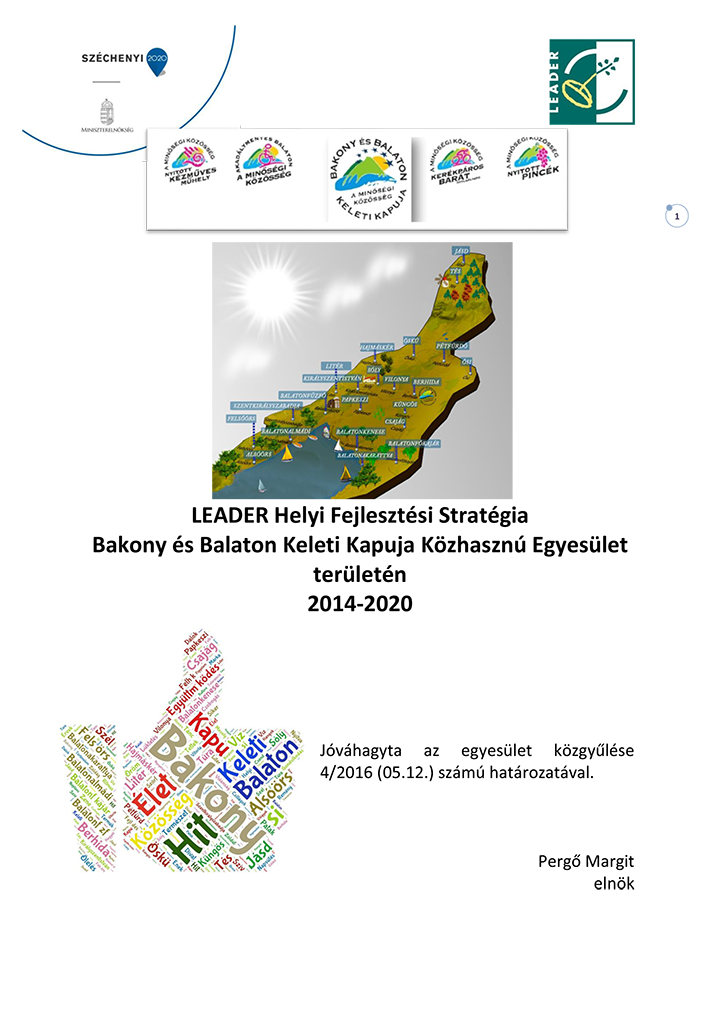 Hatályos Helyi Fejlesztési Stratégia