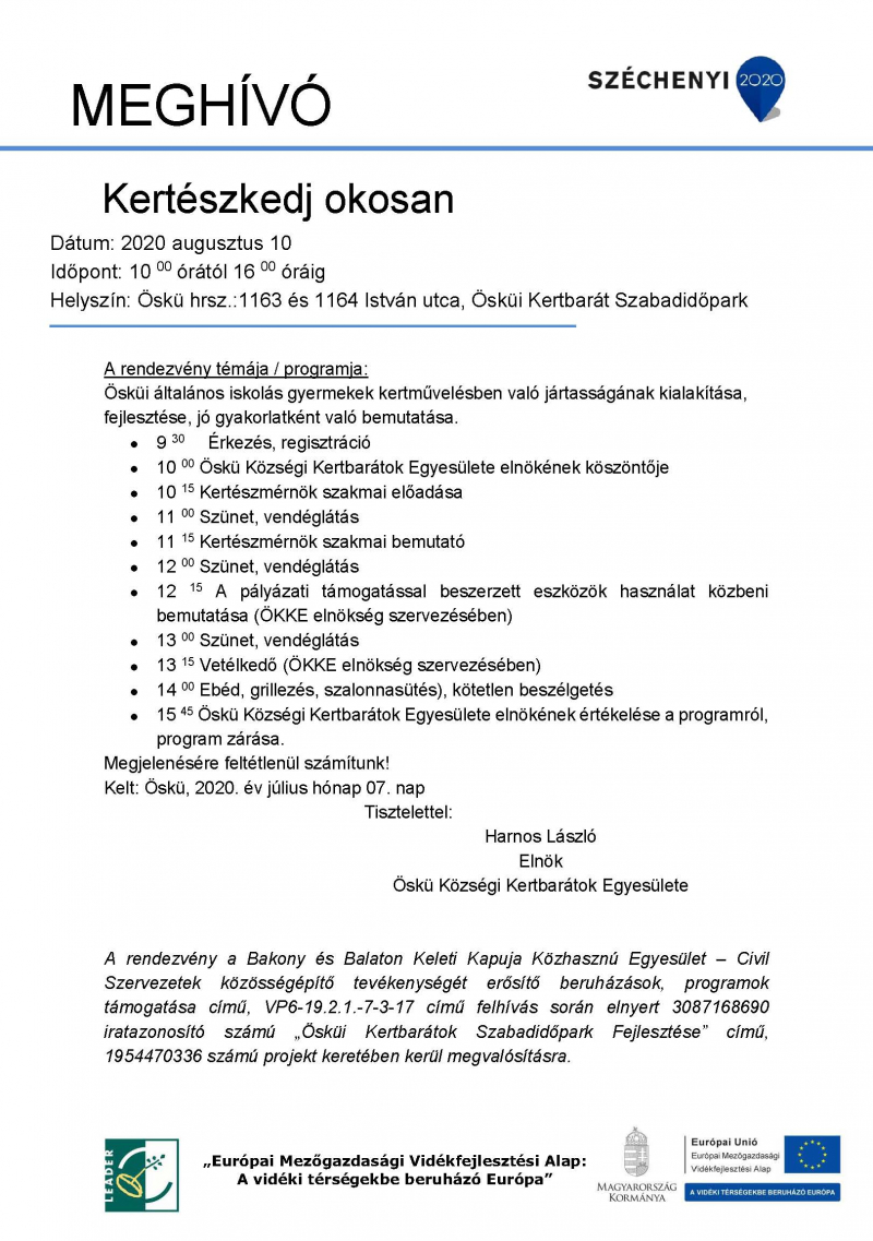 Kertészkedj Okosan