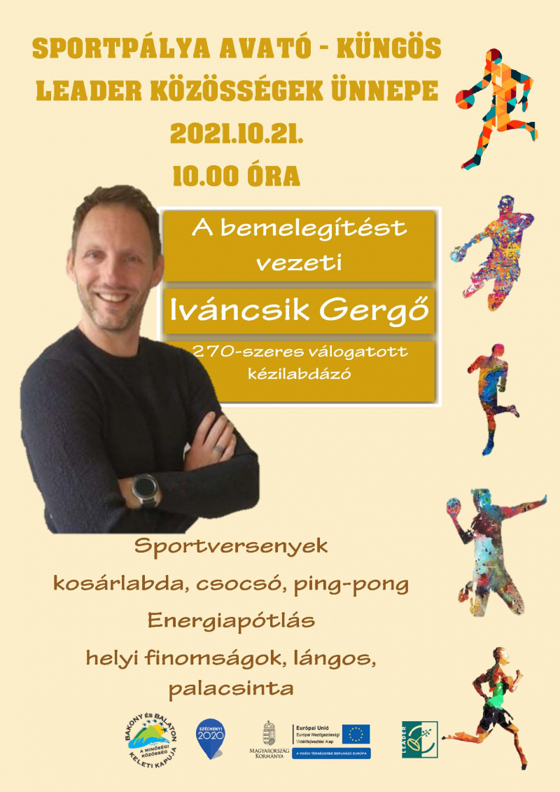 Sportpálya avató Küngösön